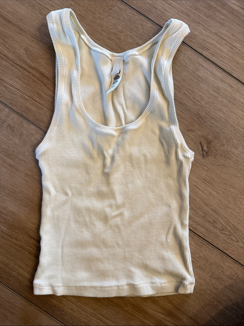 SKIMS Cotton Ribbed Tank Top - Bone
